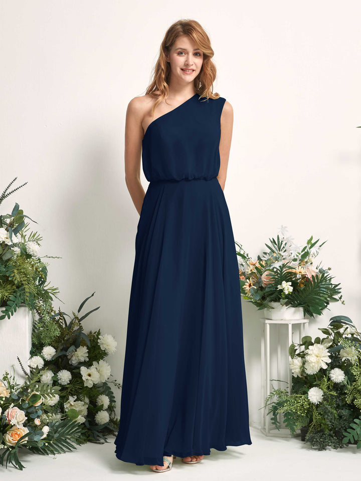Carlyna Robe Trapèze Asymétrique Longueur Sol Robes de Demoiselle d&